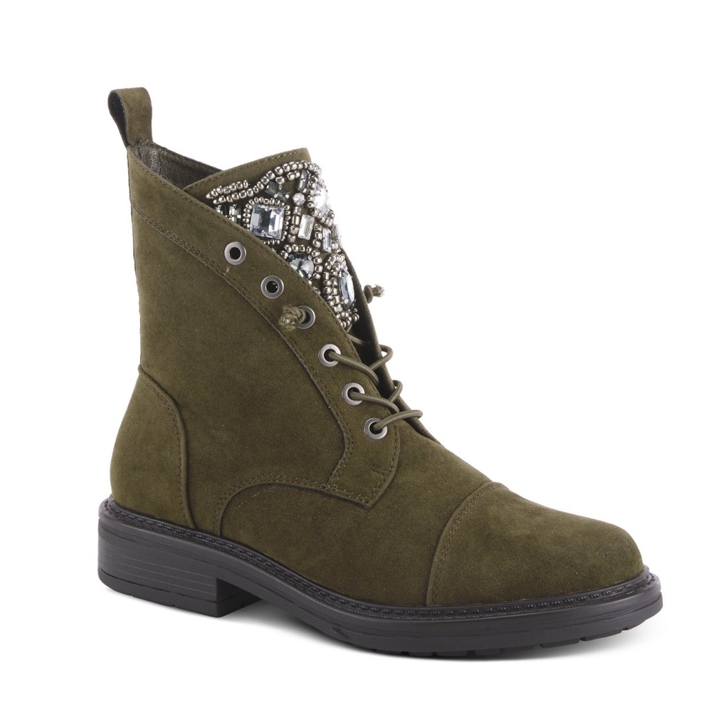 PATRIZIA - Women's Blazin Microsuede Bootie - Size 7.5